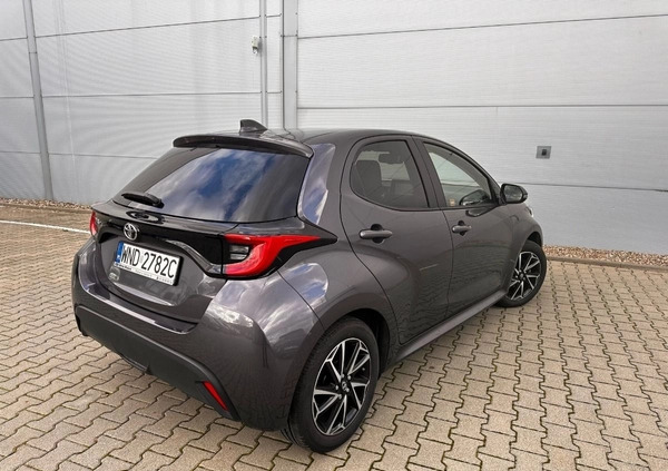 Toyota Yaris cena 78900 przebieg: 22200, rok produkcji 2022 z Biecz małe 254